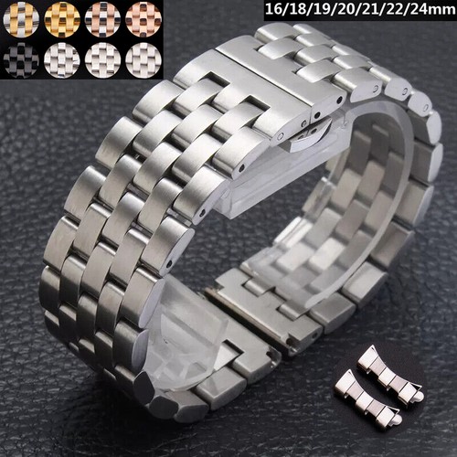 Edelstahl glieder uhrenarmband - edelstahl, glieder-uhrenarmband