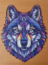 Holzpuzzle Wolf Wooden Jigsaw