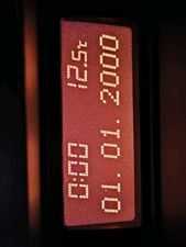 Opel Meriva A Bordcomputer Uhr Display 009164455 GZ 5WK70005 komplett