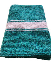 Babydecke Grün Rosa