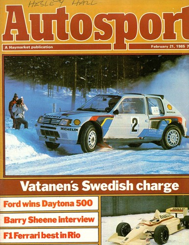 Autosport ari vatanen - autosport,