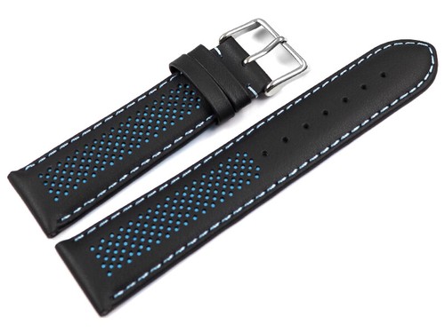 Uhrenarmband leder gelocht - uhrenarmband,