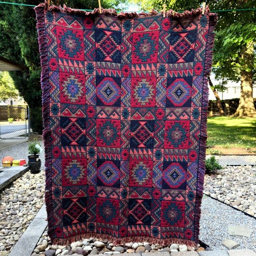 Vintage goodwin weavers - weavers, throw