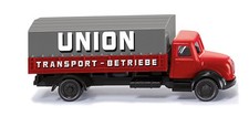 Wiking N 1/160 094906 Magirus Rundhauber Pritschen-Lkw Union-Transport - NEU