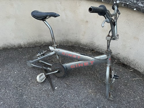 Ginet chrom bmx vintage old - vintage,