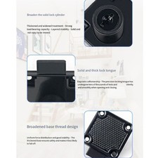 4Pcs Security Cabinet Lock