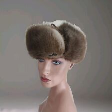 Pelzmütze Echtfell, Fliegermütze, Uschanka , Tschapka Gr. 56