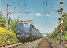 E Lok 110  Postkarte Bundesbahn