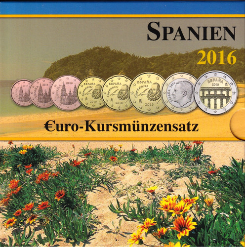 Spanien 2016 kms euro - spanien,