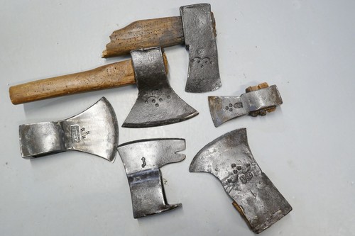 Alte äxte verziert - 6x,