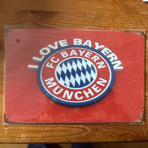 Bayern münchen blechschild - bayern,