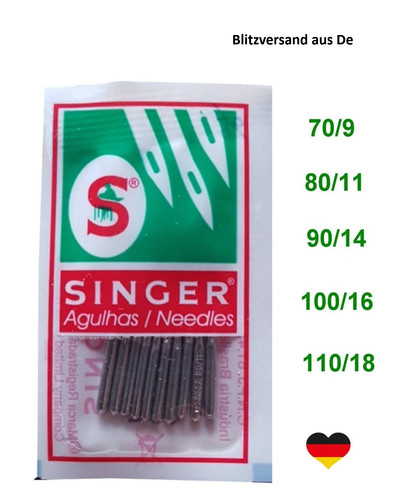 10x nähmaschinennadeln - 10x,