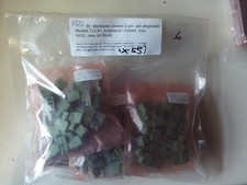 150 Stück steckbare Leisten 2-pol., Modell: TJ3.81, Amphenol / Anytek,  (X-55)