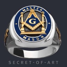 Freimaurer Ring Master Mason