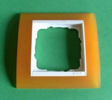 GIRA 021197, Abdeckrahmen  Event Opak Orange  1fach für reinweiße Einsätze