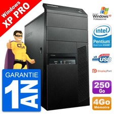 PC tour LENOVO Thinkcentre M91p Intel G630 RAM 4Go Scheibe 250Go Windows XP