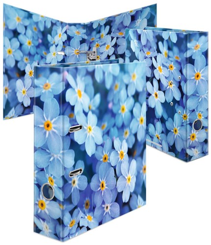 Herma motivordner blumen - blumen, "blue