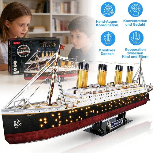 Puzzle titanic - 3d-puzzle,
