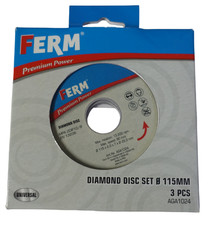 Ferm diamanttrennscheiben set - ferm,