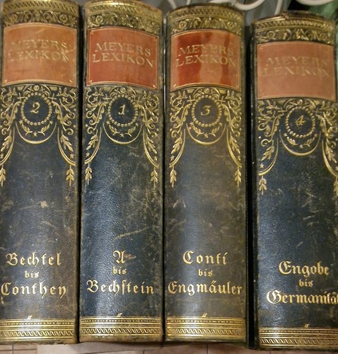 Meyers lexikon 1924 bände - lexikon,