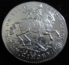 MDS ÖSTERREICH TIROL 1963 NEUPRÄGUNG 2 DUKATEN 1642 "FERDINAND KARL", SILBER #AC