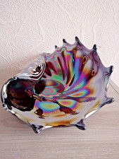 Design Glas Schale Muschel