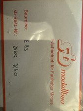 SB Modellbau Motor ++ Baureihe