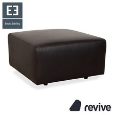 Ewald Schillig Leder Hocker