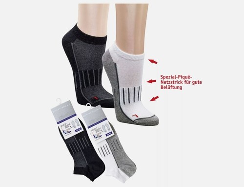 Paar sport sneaker socken - 3,