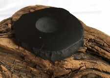 95g Schungit Sockel Untersetzer poliert für 5 bis 10 cm Kugel.  Mit Zertifikat!