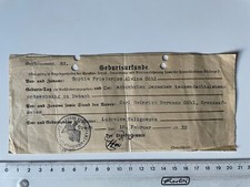 Geburtsurkunde 1932 Übach