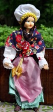 Trachten puppe frau aus - puppe,
