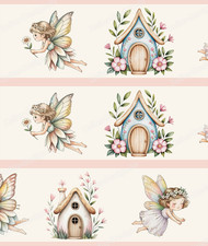 Kinder Bordüre Zarte Feen