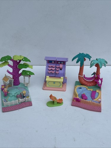 Vintage blue bird - polly, pocket