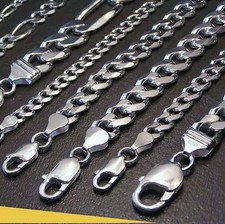 Panzerkette Silberkette Echt