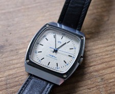 Vintage Sowjetische UdSSR Uhr RAKETA Quarz TV Watch, Grau