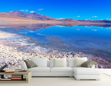 3D Blau Himmel Berg Q7623