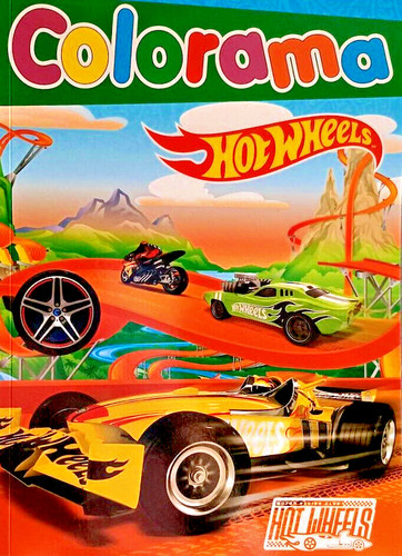 Malbuch hot wheels rennwagen - malbuch,