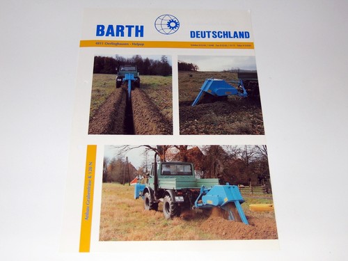Barth prospekt zubehör - barth,