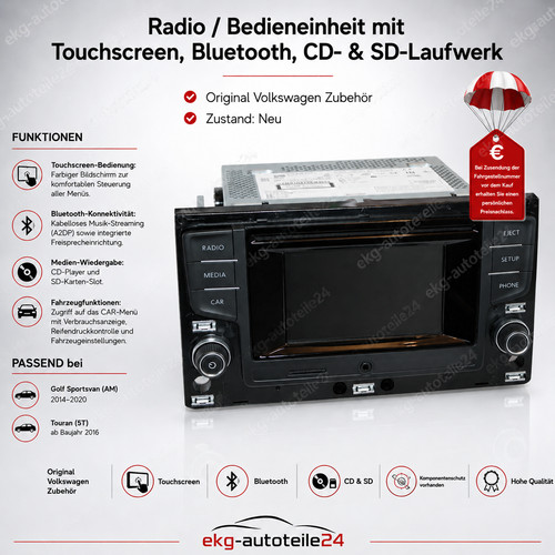 Sportsvan touran radio - touran,