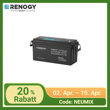 Renogy liFePO4 12V 200Ah