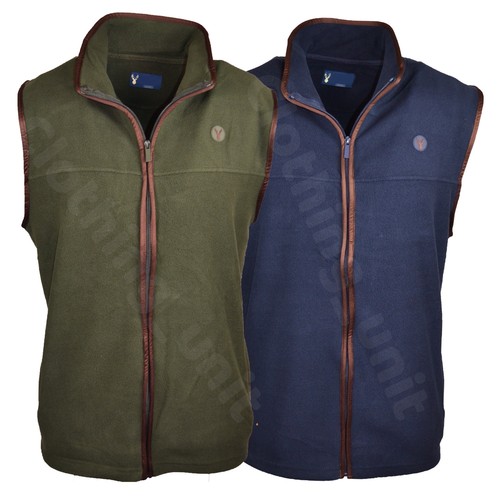 Herren fleece weste bodywarmer - fleece,