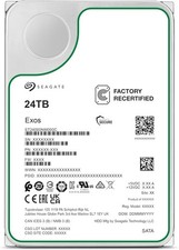 Seagate Exos X24 24TB HDD 3.5 Zoll interne Festplatte SATA3 7200 rpm 24/7 NAS