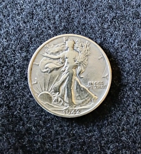 Usa half dollar 1942 silber - usa,