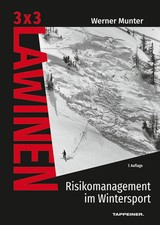 3x3 Lawinen | Risikomanagement im Wintersport | Werner Munter | Taschenbuch