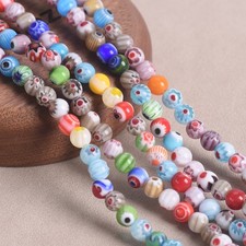 Mehrfarbig Millefiori Glas