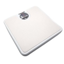 Salter Badezimmerwaage Waagen 489 WHDR Mechanisch genaue Ablesung mit Lupe Gesun