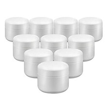 Geldosen Leertiegel Geltiegel Cremetiegel Gel Dosen Tiegel leer 5 ml 10 St.