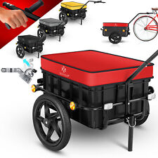 KESSER® Fahrradanhänger Handwagen 70L Lastenanhänger Transportanhänger Anhänger
