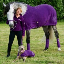 EQUI-THÈME "Technical Wear" Polarfleecedecke